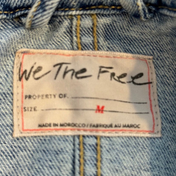 Free people jean jacket - Picture 5 of 5